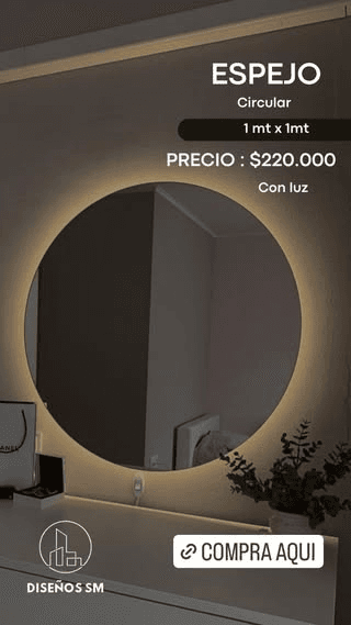 Espejo Circular 